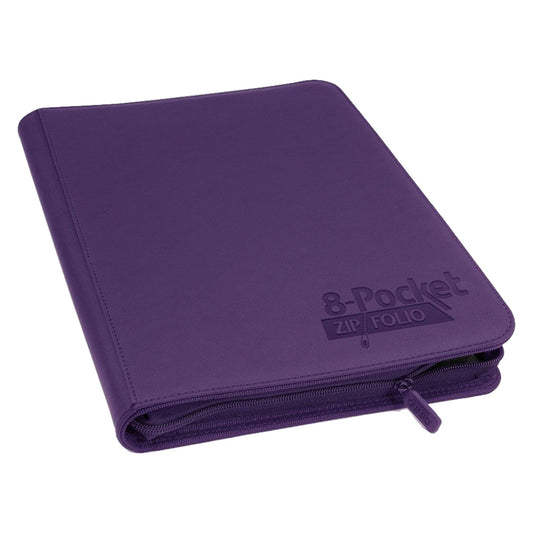 Ultimate Guard 8 Pocket ZipFolio XenoSkin Purple Folder