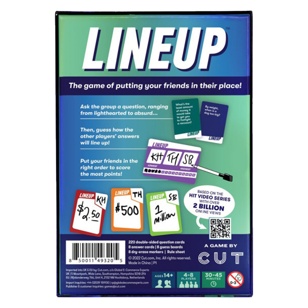 Lineup the Game