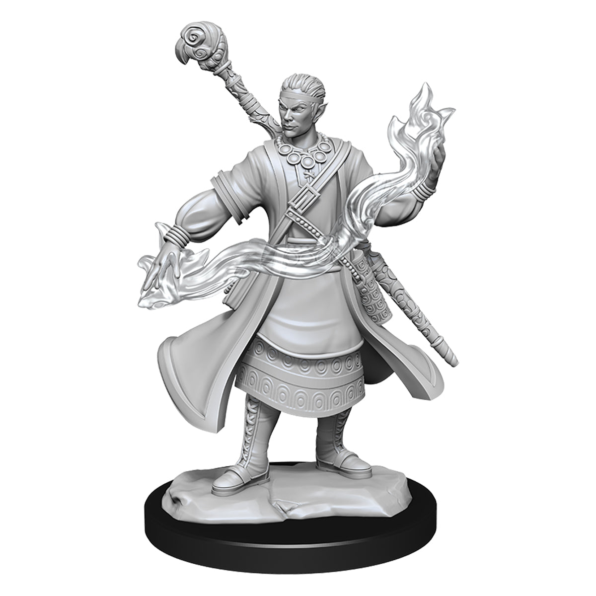 D&D Nolzurs Marvelous Unpainted Miniatures Half-Elf Wizard Male