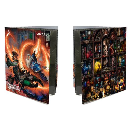 D&D Class Folio with Stickers Wizard
