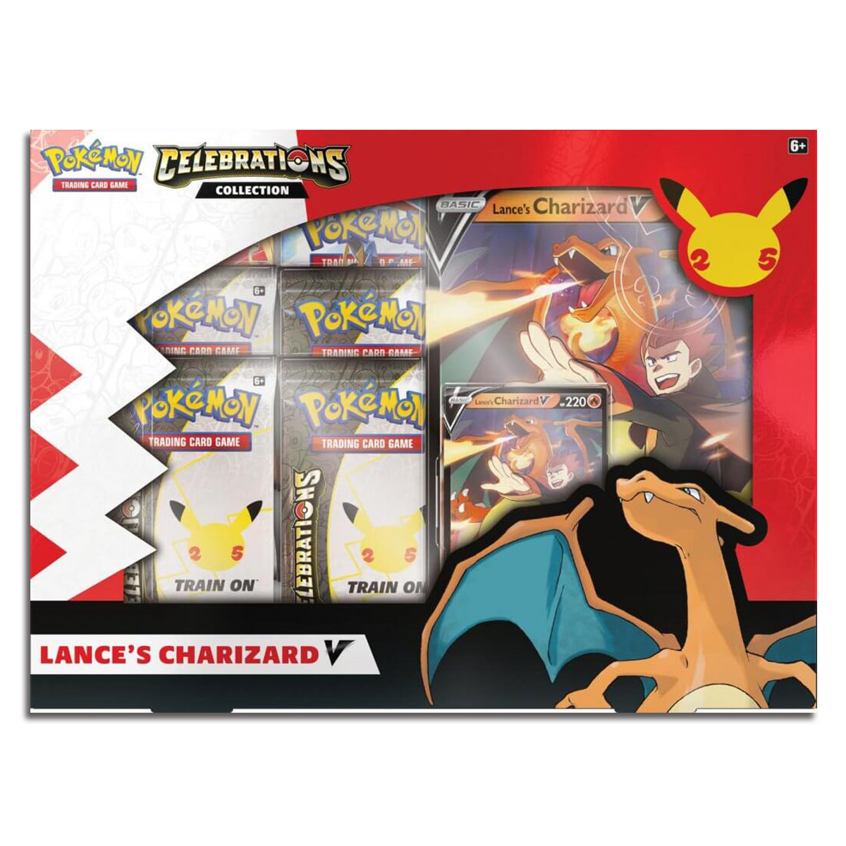 POKEMON  Celebrations Collections V Box Lance's Charizard V and Dark Sylveon V (Pair)