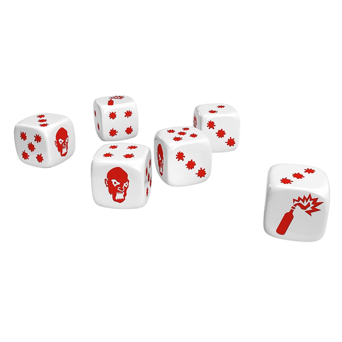 Zombicide 2nd Edition Black and White Dice Pack