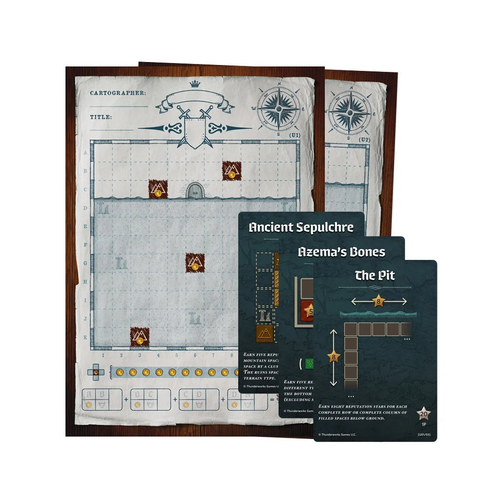 Cartographers Map Pack 3 - Undercity