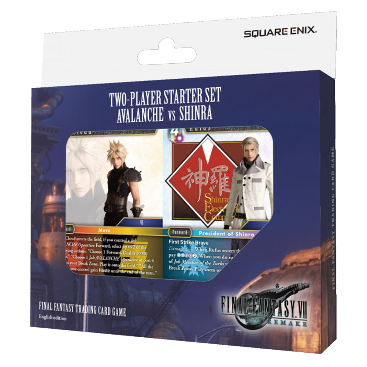 Two Player Starter Set Avalanche Vs Shinra Final Fantasy