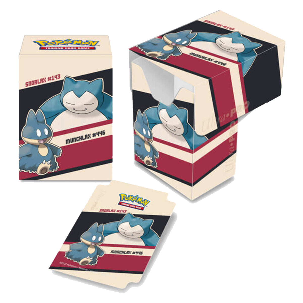 ULTRA PRO Pokemon - Full View Deck Box- Snorlax & Munchlax