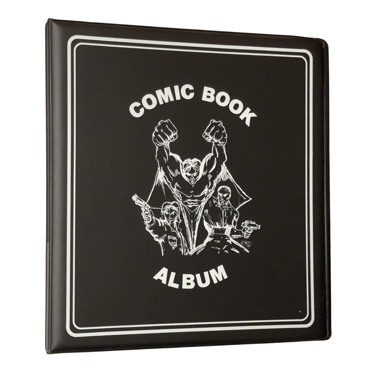 BCW Album Black Comic Book 3"