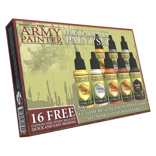 Army Painter Paint Set - Metallics Paint Set