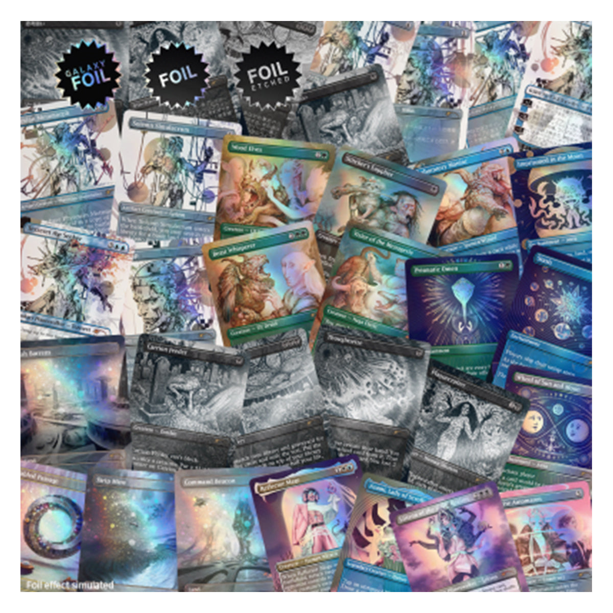 Magic Secret Lair October Superdrop Big Foil Bundle