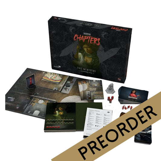 Vampire the Masquerade Chapters Ministry Expansion