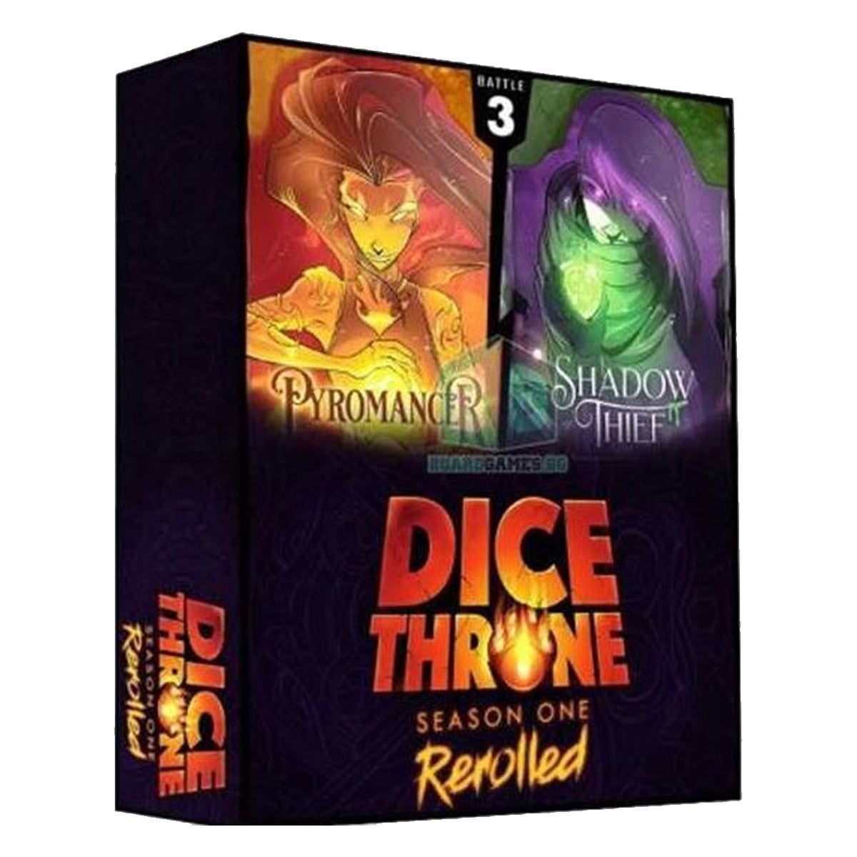 Dice Throne Season 1 Re Rolled Box 3 Pyro v Shadow Thief