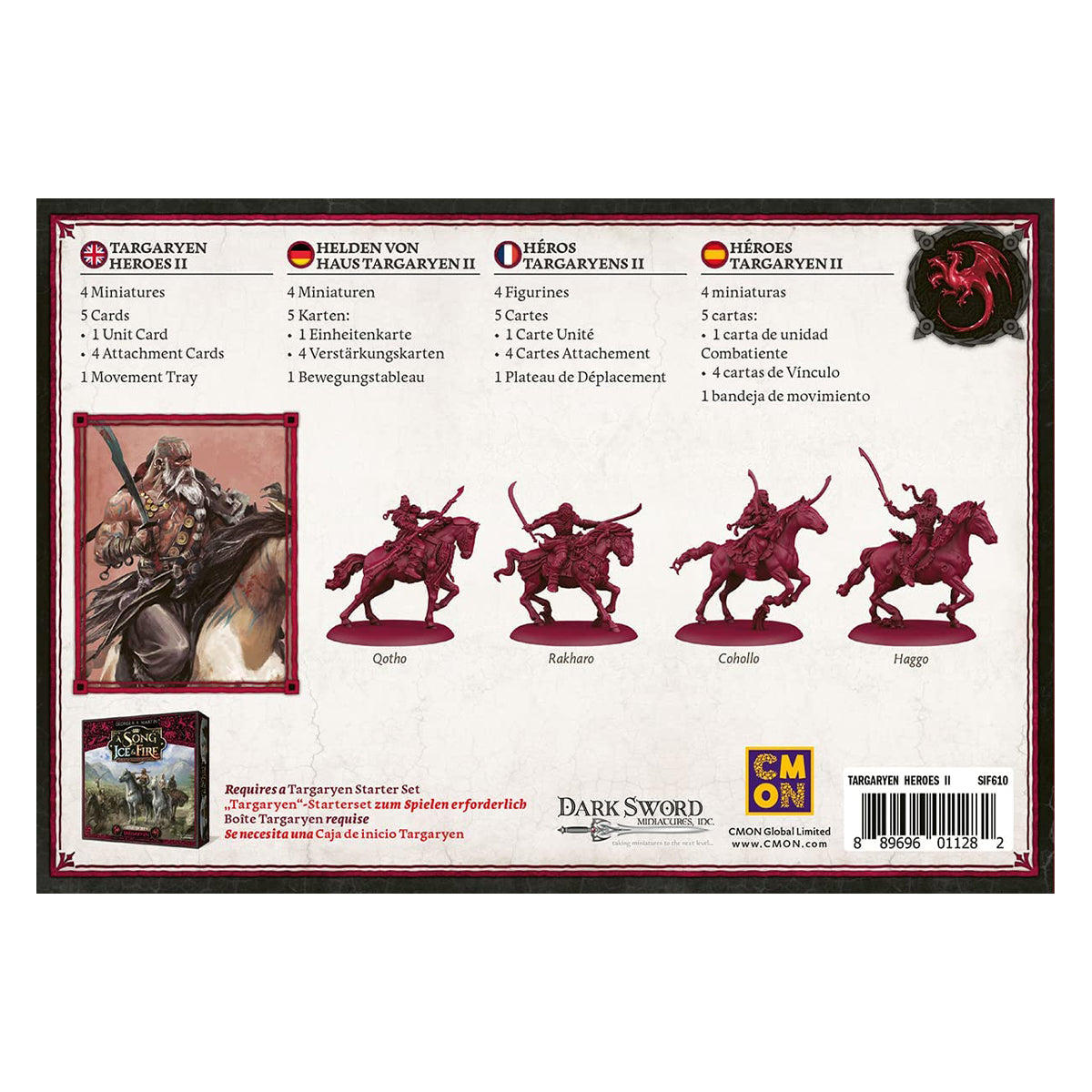 A Song of Ice & Fire Targaryen Heroes 2