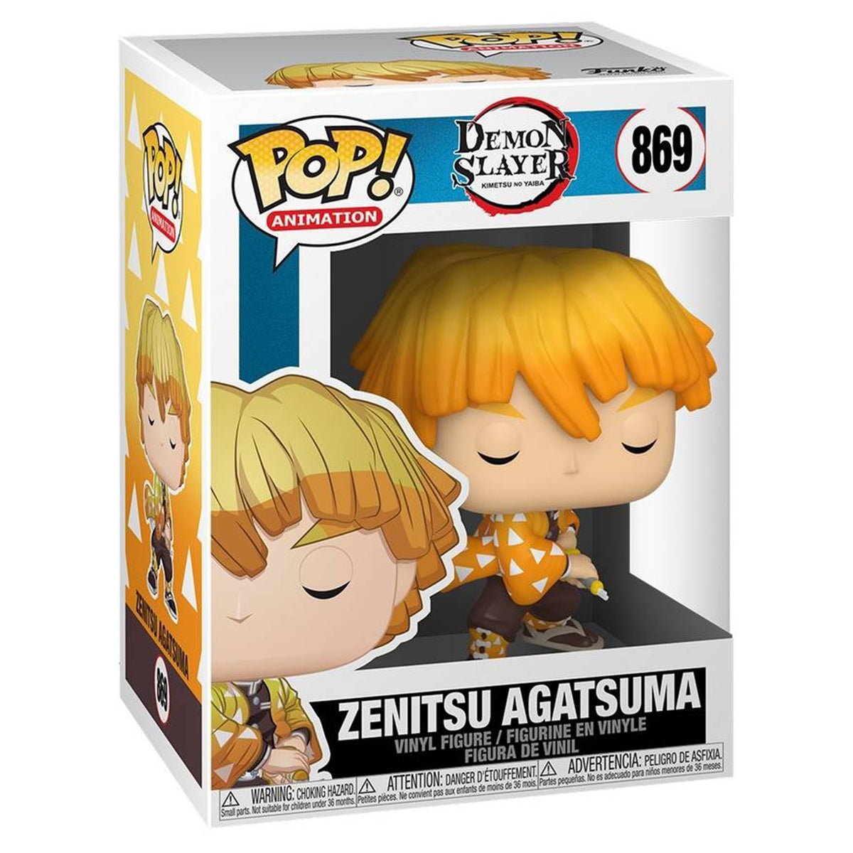 Demon Slayer Zenitsu Agatsuma Pop Vinyl