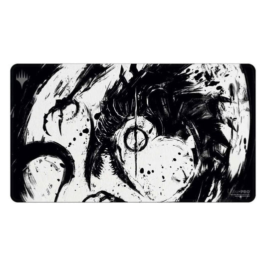 ULTRA PRO Magic: The Gathering - PLAY MAT - March of the Machine Black Stitched Playmat Y