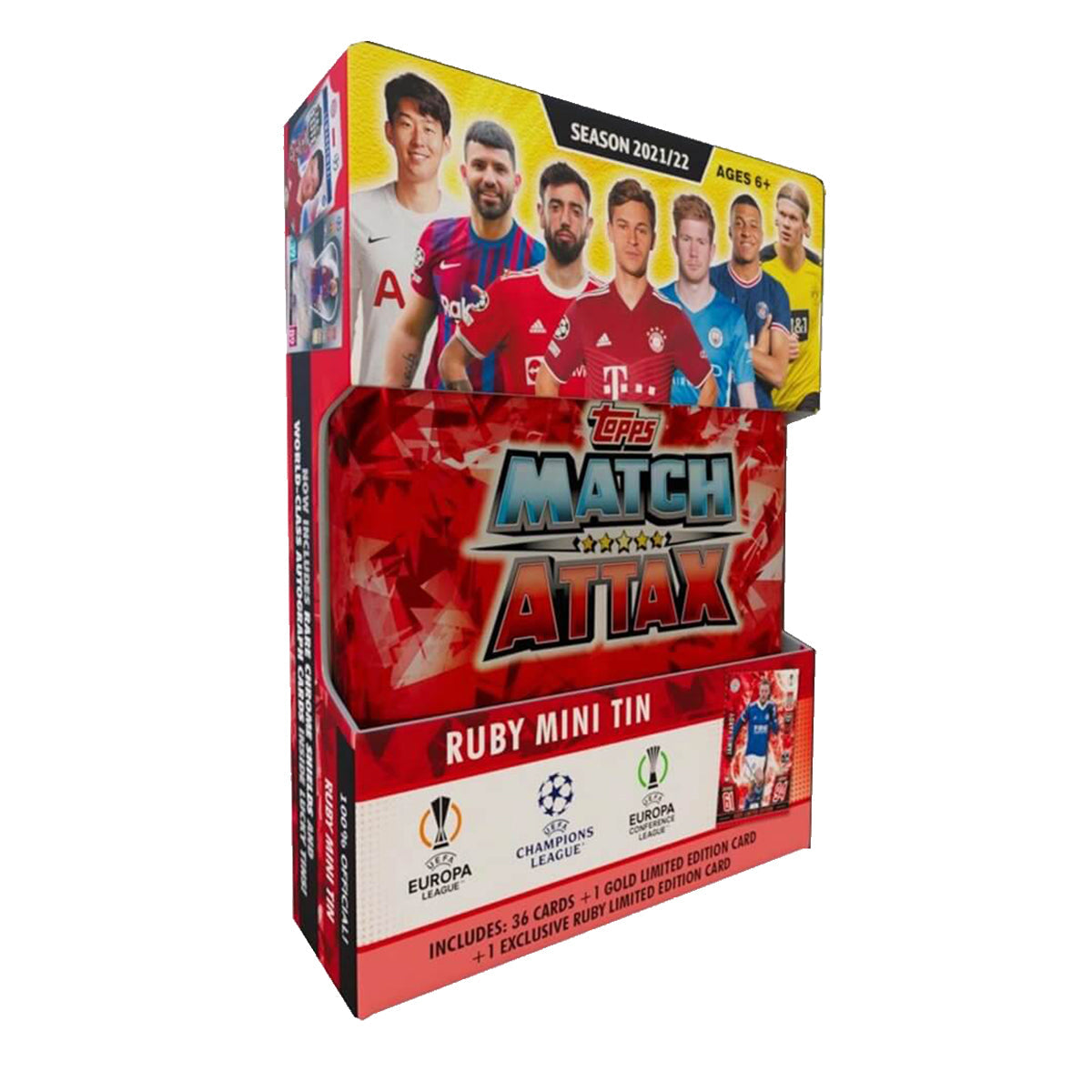 UEFA Champions League 2021/2022 Edition Mini Tins (Set of 4) MATCH ATTAX