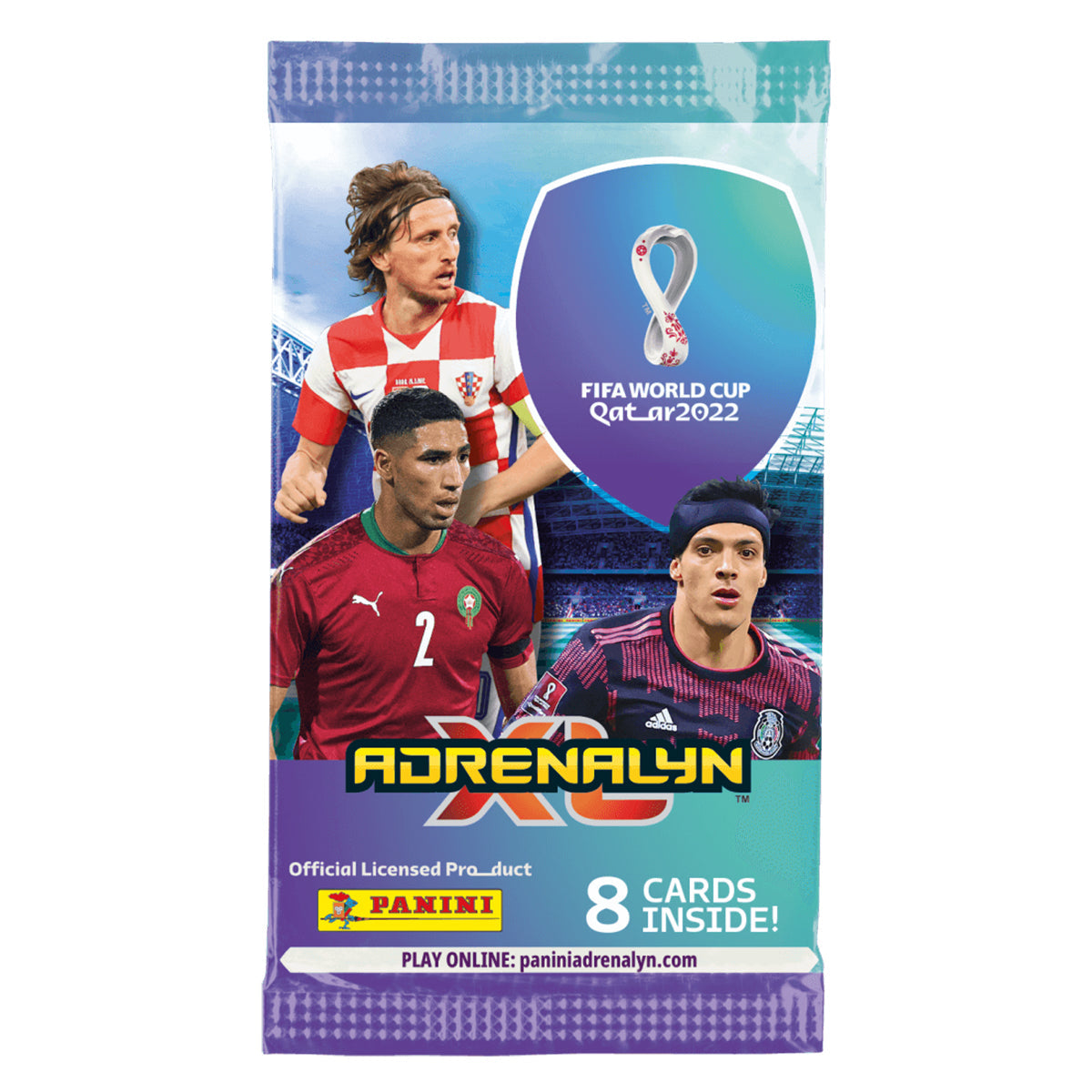 PANINI 2022 FIFA World Cup Qatar - Adrenalyn Card Collection Display Box