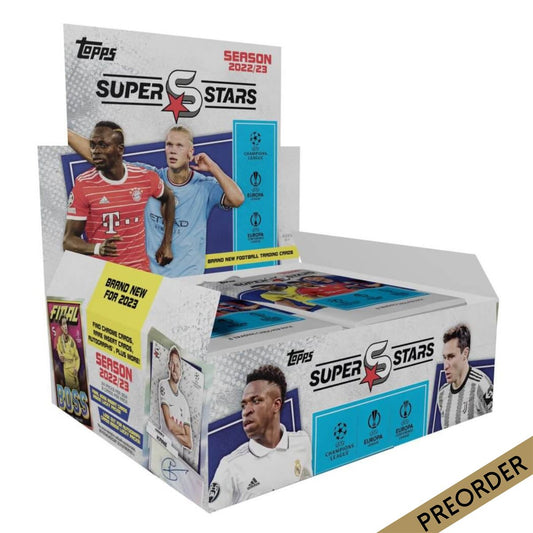 TOPPS UEFA Football Superstars 2023 Cards (Display of 24)