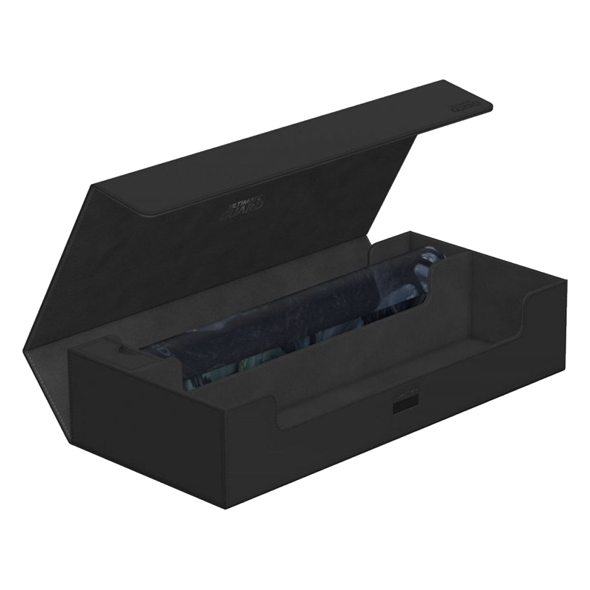 Ultimate Guard Superhive 550+ XenoSkin Monocolor Black Deck Box