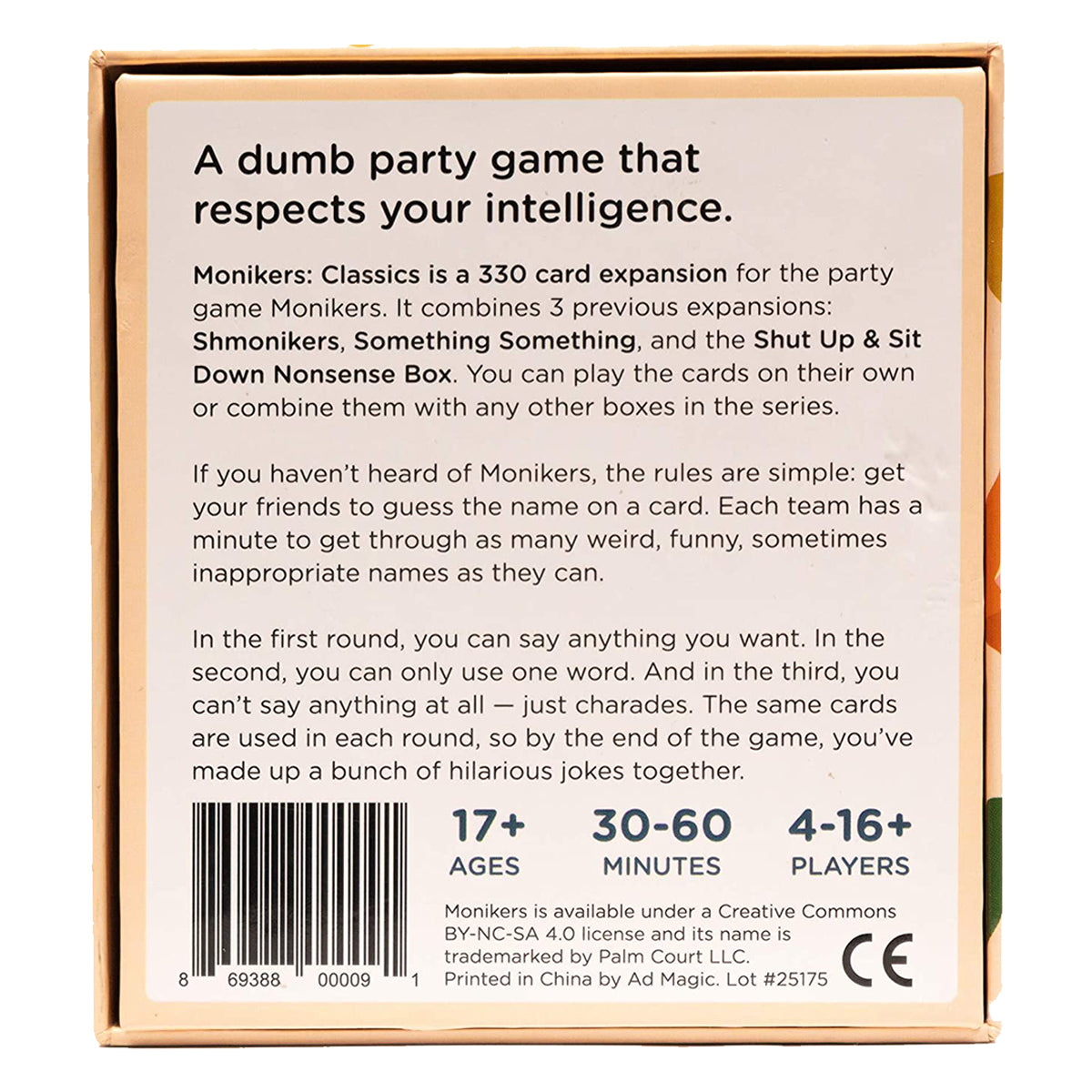 Monikers Classics Expansion