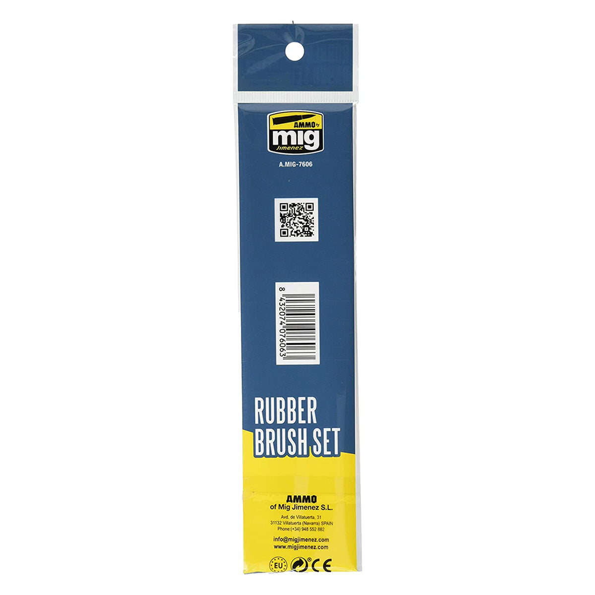 Ammo by MIG Brushes Rubber Brush Set