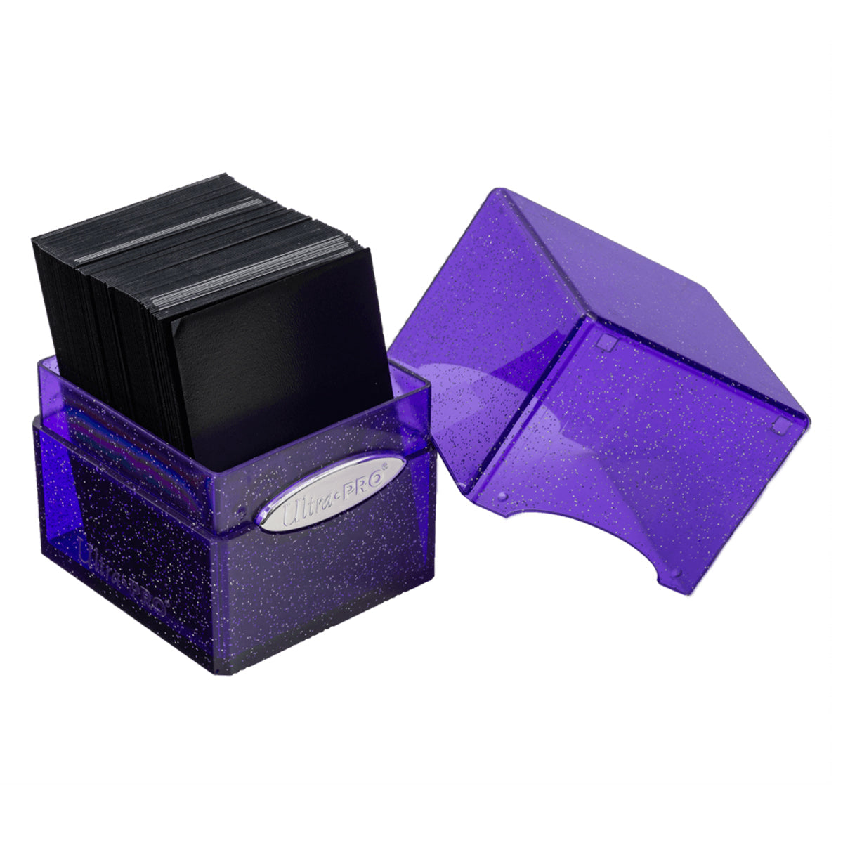 ULTRA PRO Deck Box Satin Cube Glitter - Purple