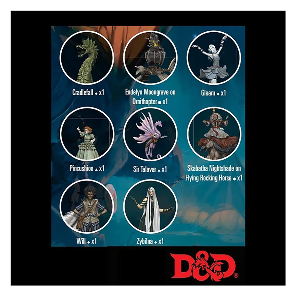 D&D Idols of the Realms The Wild Beyond The Witchlight 2D Set 2