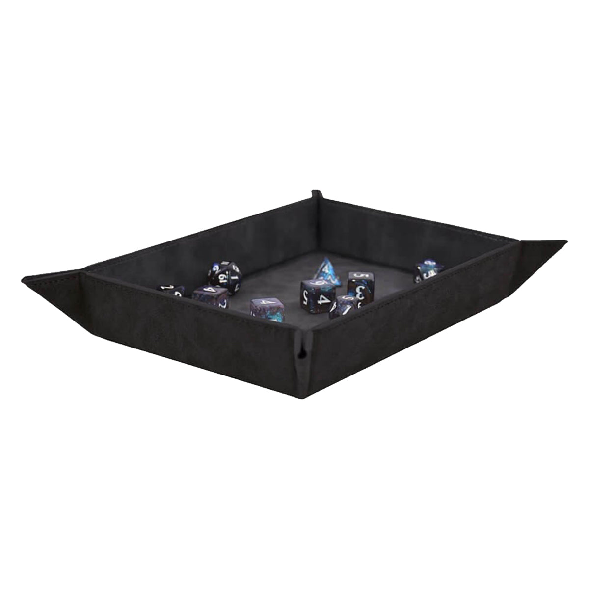 ULTRA PRO Gaming Accessories Foldable Dice Rolling Trays Black Suede