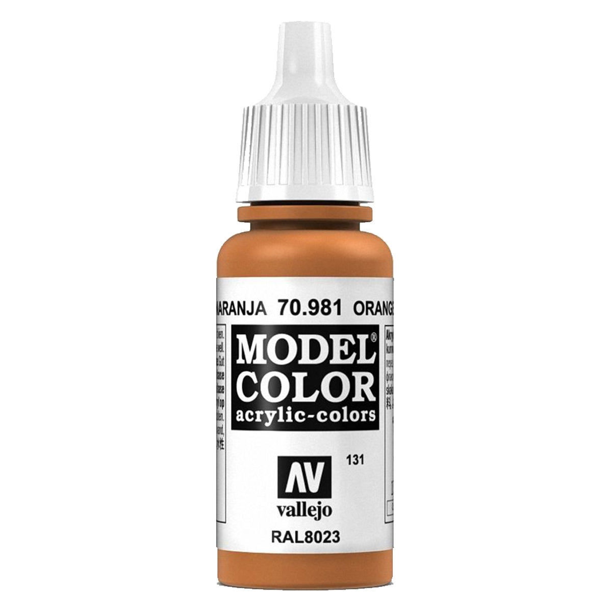 Vallejo Model Colour - Orange Brown 17 ml