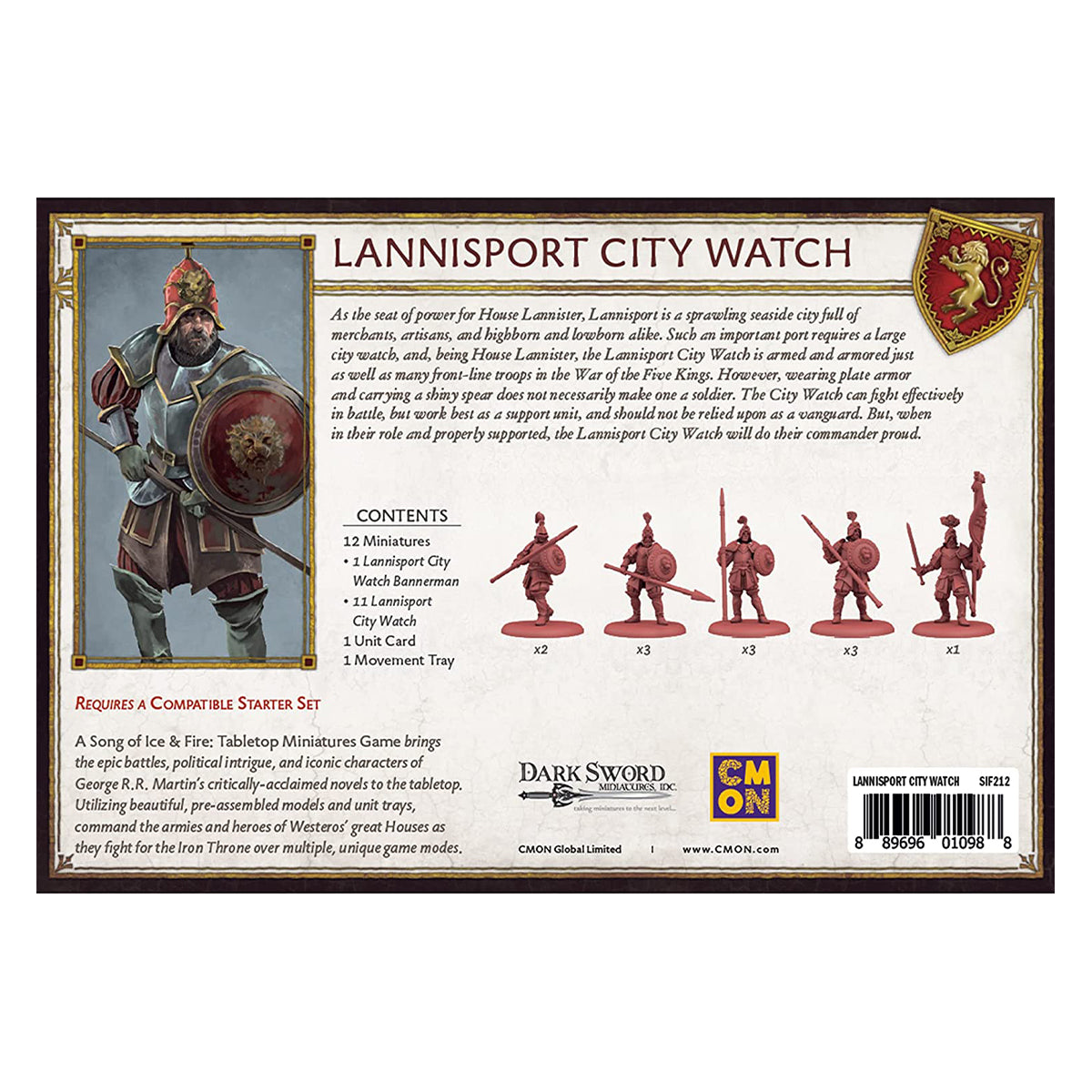 A Song of Ice and Fire Lannisport City Watch