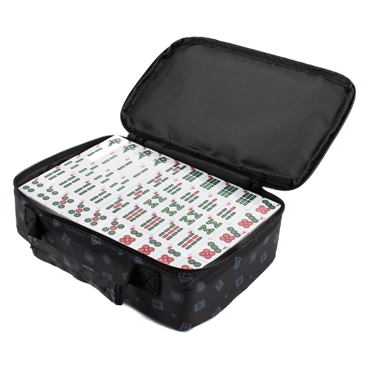 LPG Mahjong Travel Case - Classic Set w/ Black Tiles