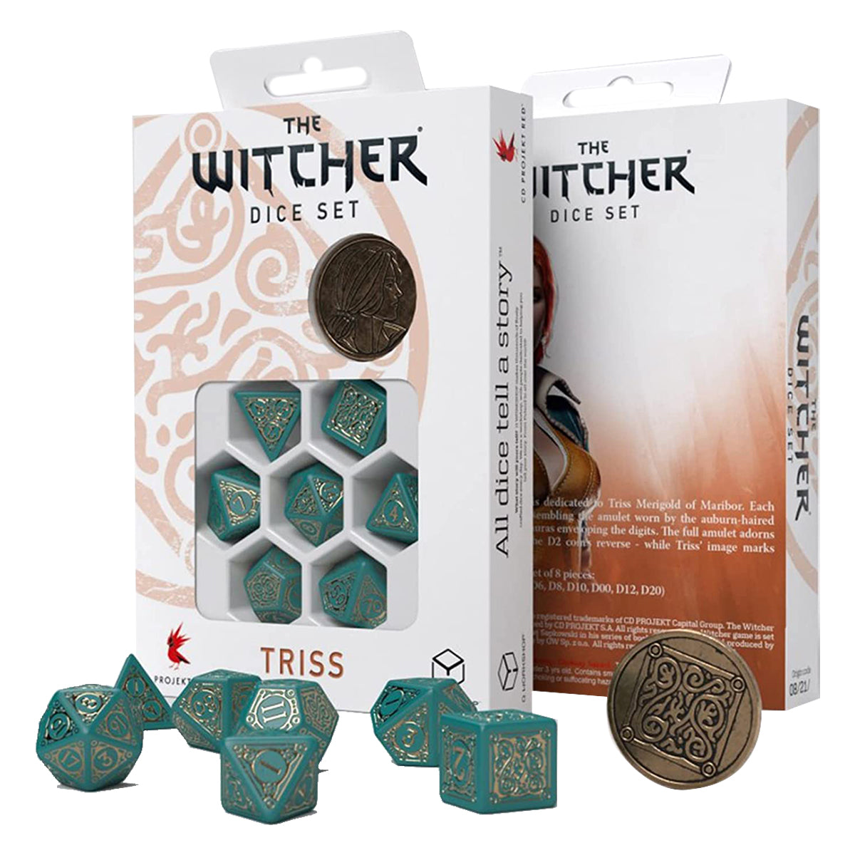 Q Workshop The Witcher Dice Set Triss - The Beautiful Healer