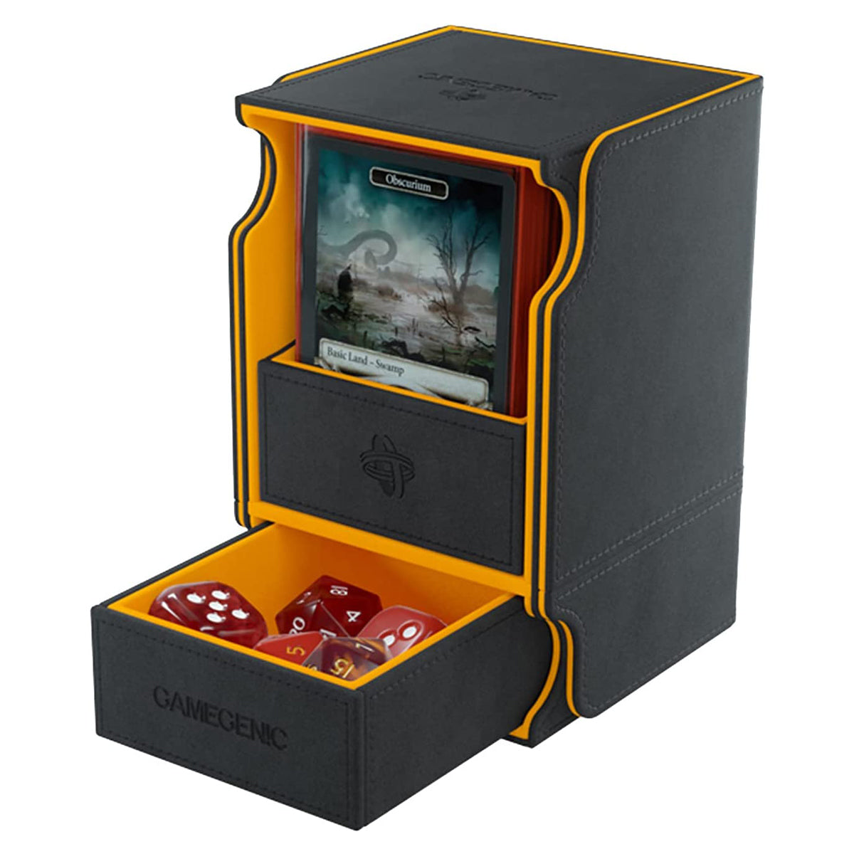 Gamegenic Watchtower 100+ XL 2021 Edition Black/Orange Deck Box