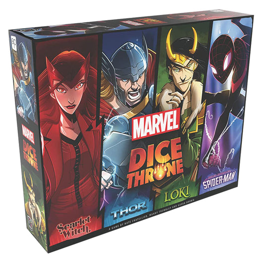 Dice Throne Marvel 4 Hero Box