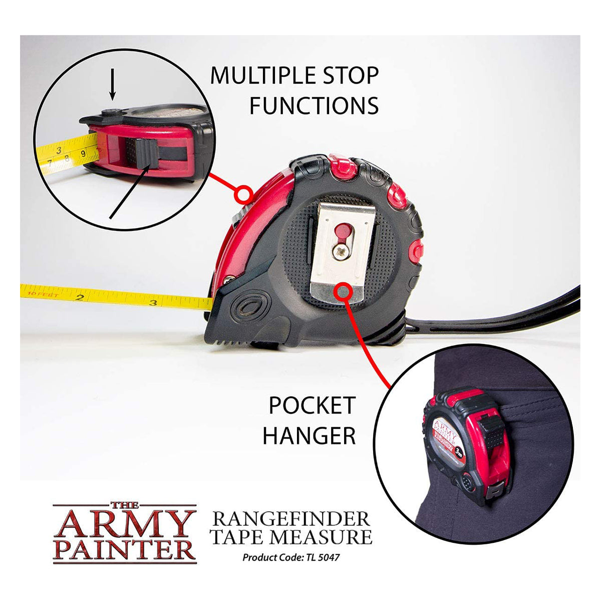 Army Painter Tools - Tape Measure the Rangefinder