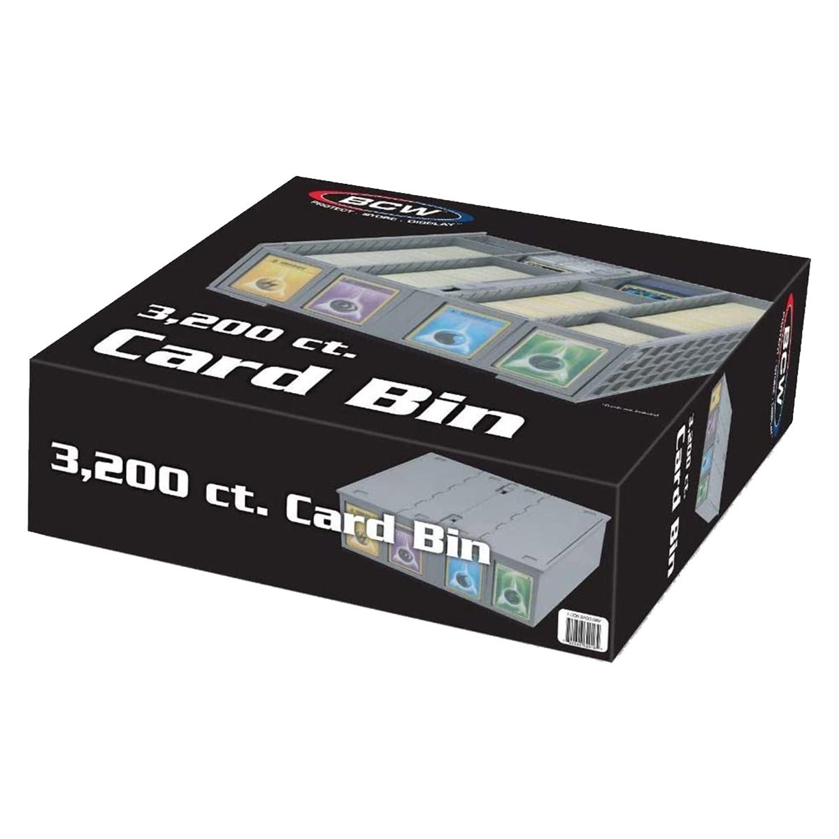 BCW Collectible Card Bin Gray