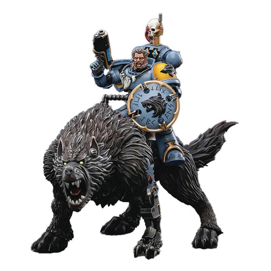 Warhammer Collectibles: 1/18 Scale Space Wolves Thunderwolf Cavalry Frode
