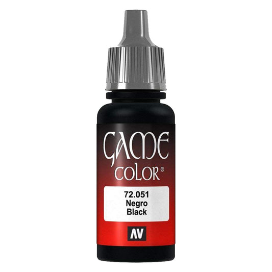 Vallejo Game Colour - Black 17 ml