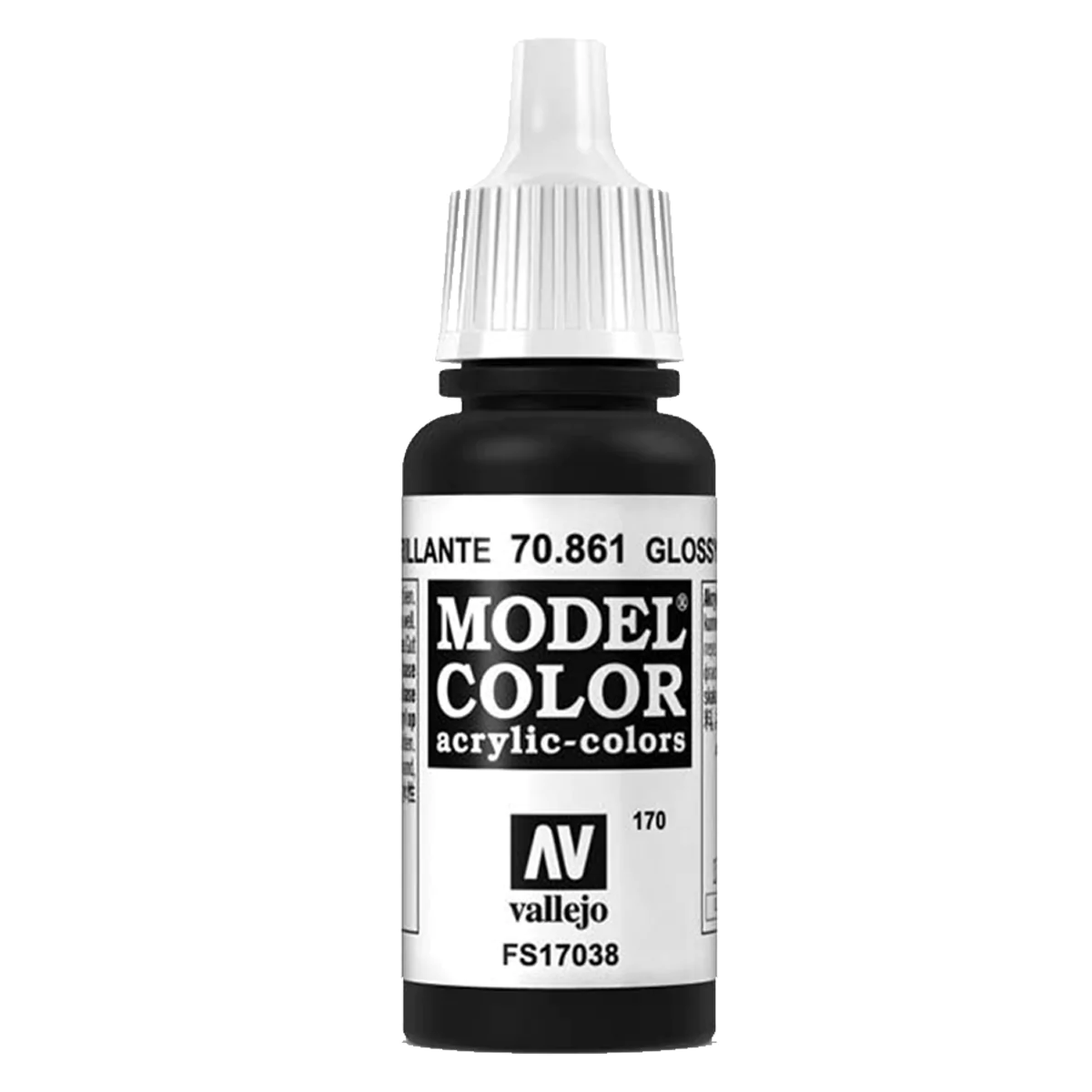 Vallejo Model Colour - Glossy Black 17 ml