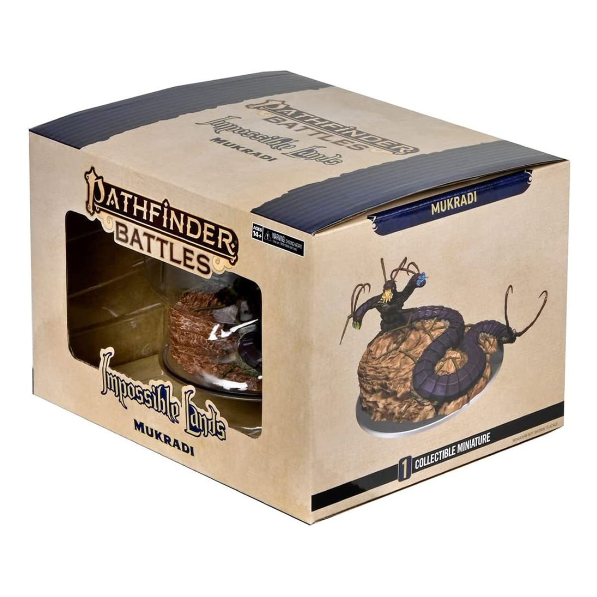 Pathfinder Battles Impossible Lands Mukradi Boxed Figure