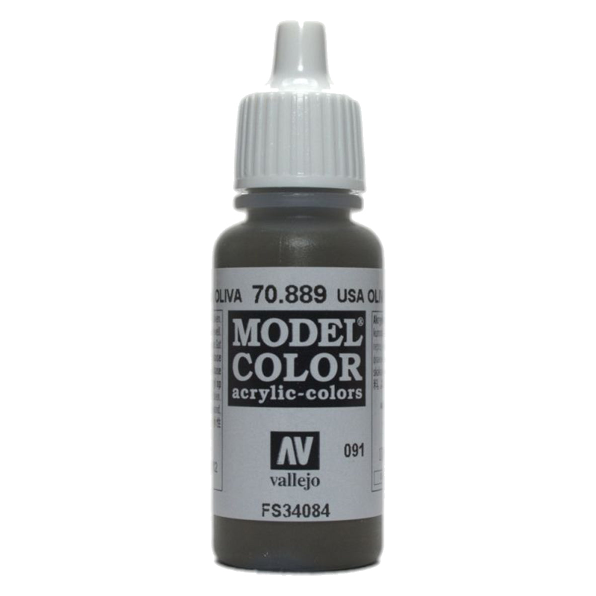 Vallejo Model Colour - USA Olive Drab 17 ml