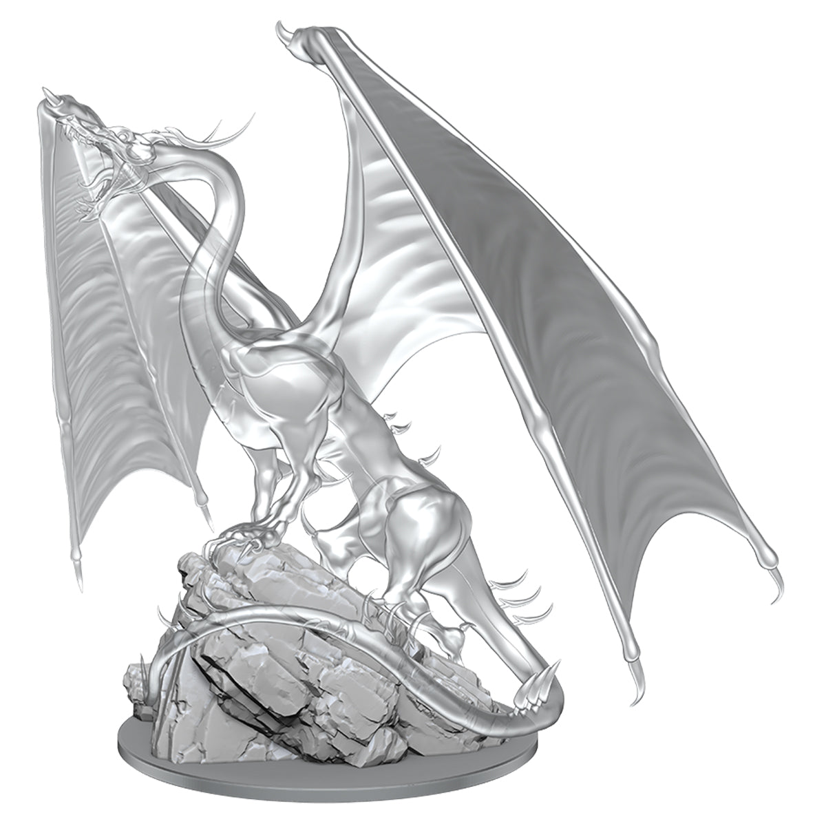 D&D Nolzurs Marvelous Unpainted Miniatures Young Emerald Dragon