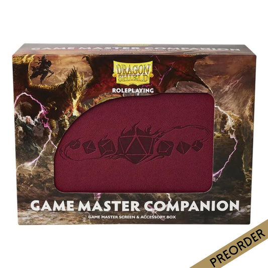 Dragon Shield Roleplaying Game Master Companion Blood Red