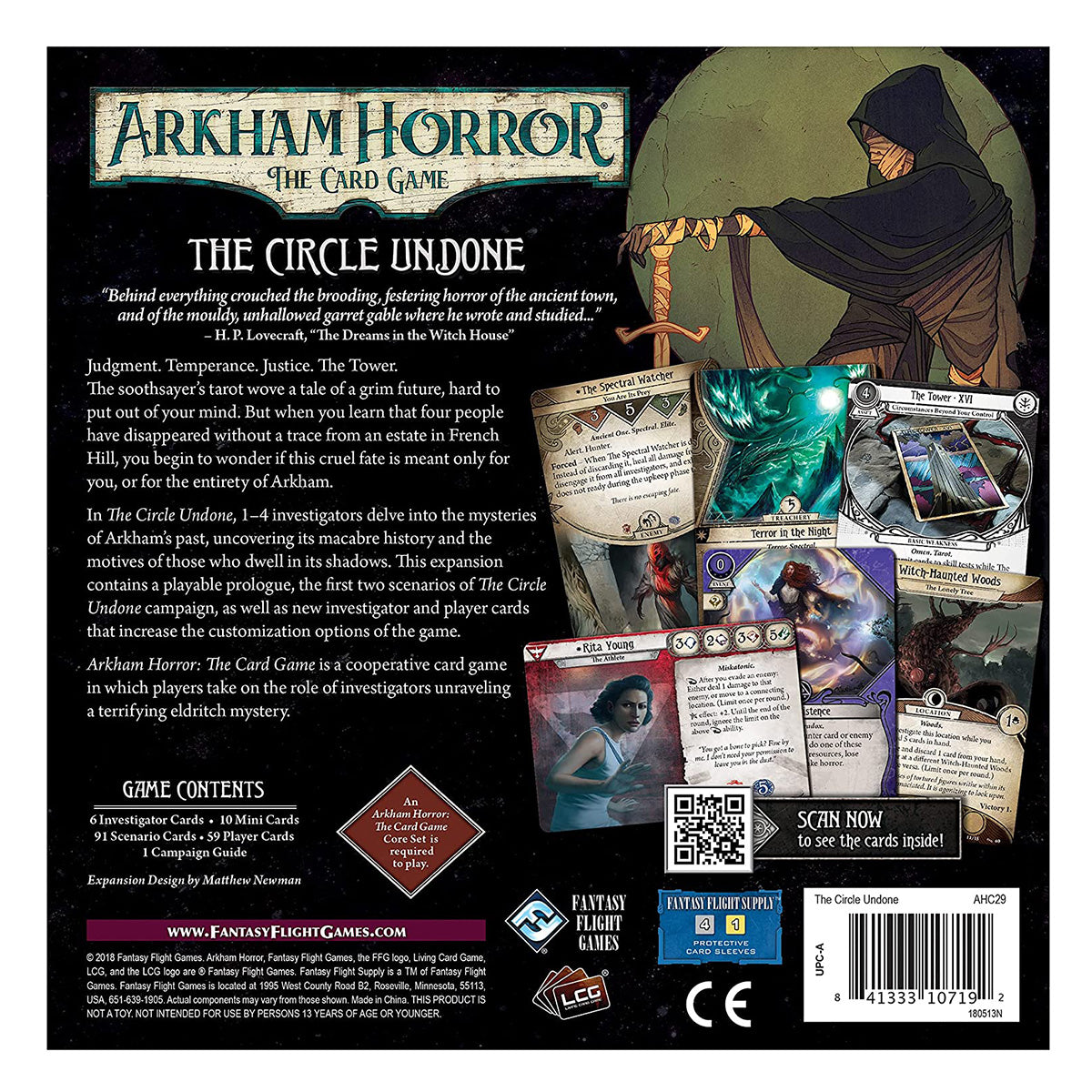 Arkham Horror LCG The Circle Undone Expansion