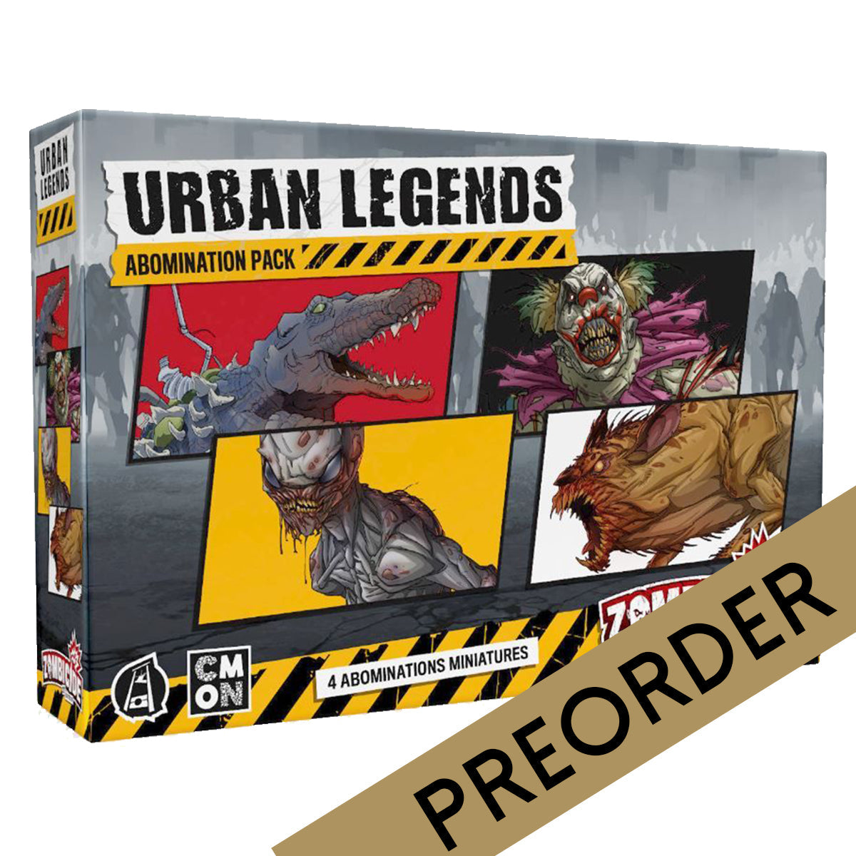 Zombicide 2nd Edition Urban Legends Abominations Pack
