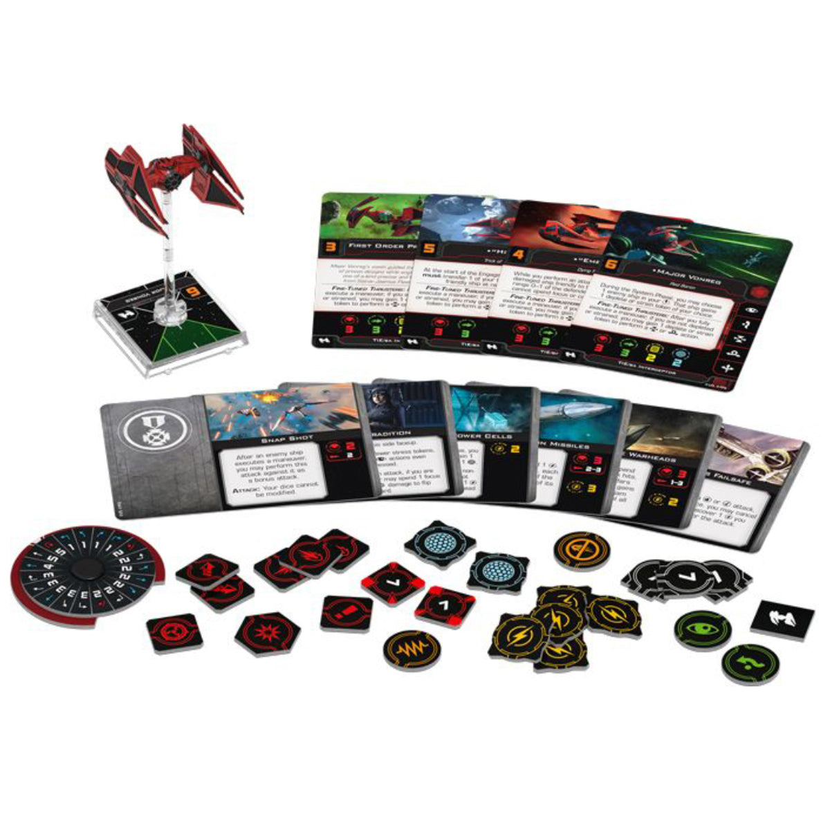 Star Wars X Wing 2nd Edition Major Vonregs Tie Expansion