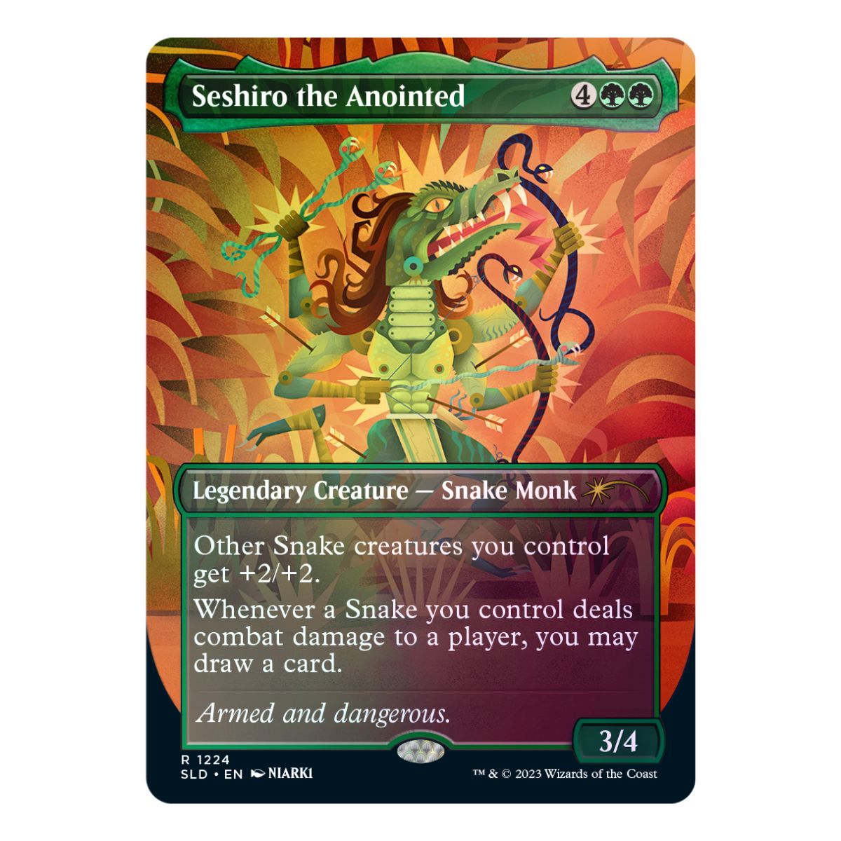 Secret Lair Ssssssnakessssss Foil Edition