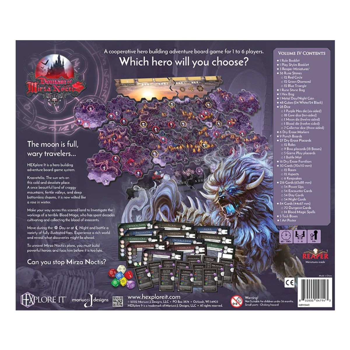 HEXplore It: The Domain of Mirza Noctis