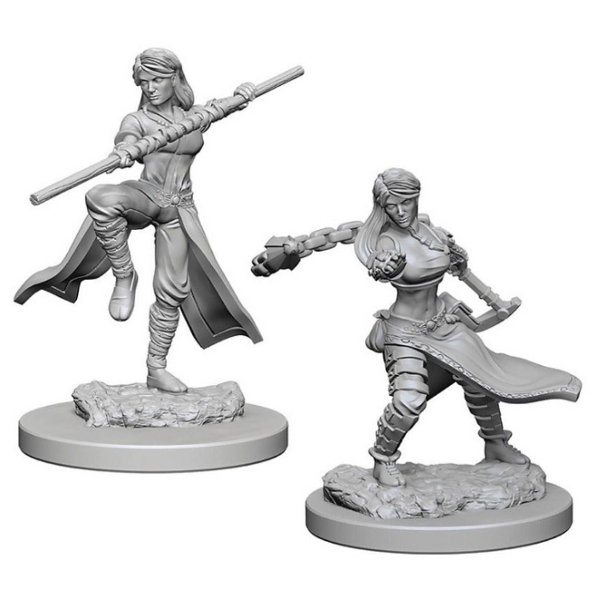 D&D Nolzurs Marvelous Unpainted Miniatures Human Female Monk