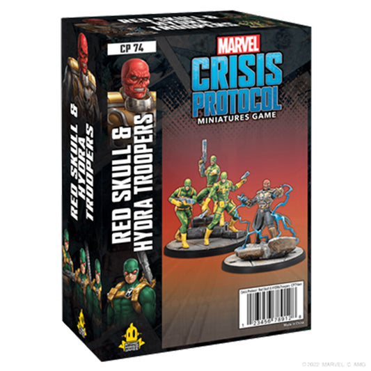 Marvel Crisis Protocol Miniatures Red Skull & Hydra Troops