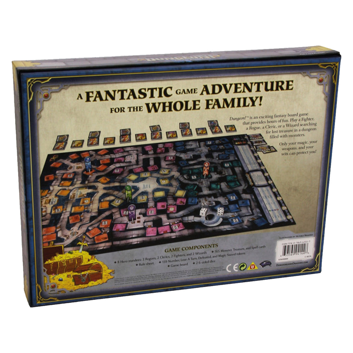 D&D Dungeon! Fantasy Board Game