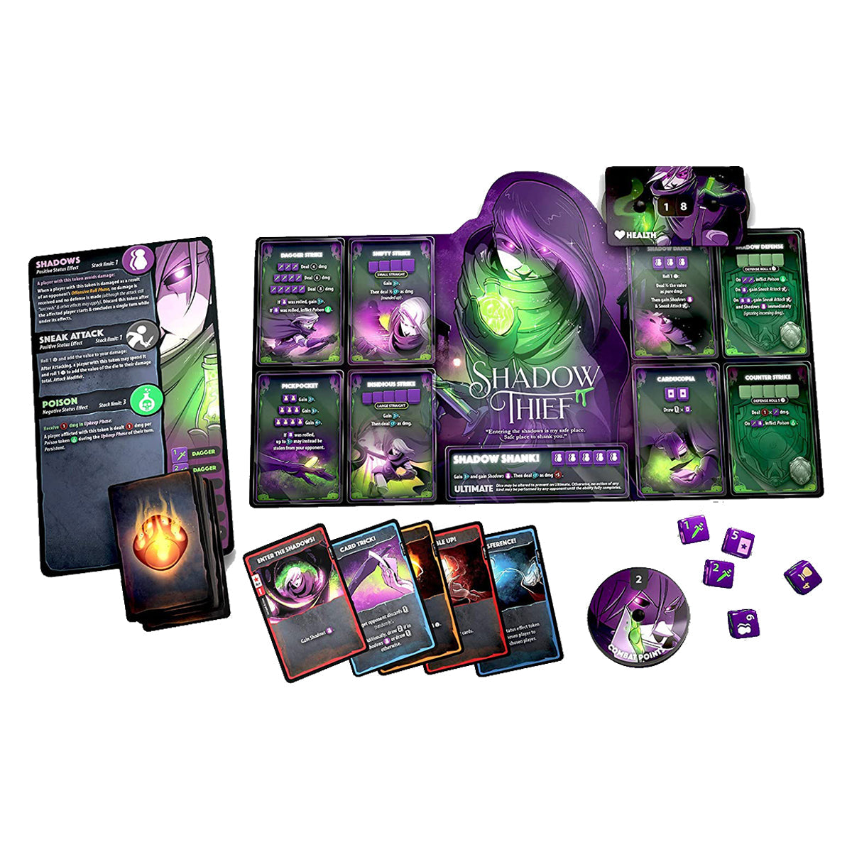 Dice Throne Season 1 Re Rolled Box 3 Pyro v Shadow Thief